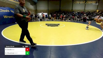 160 lbs Consi Of 16 #1 - Harrison Smith, Bishop Gorman (NV) vs Korbin Chuchran, Westlake (UT)