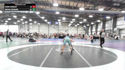 145 lbs Round Of 32 - John Longley, TN vs Micah Howard, NC