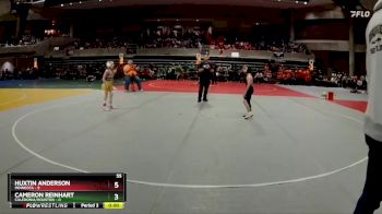 60 lbs Quarterfinals (8 Team) - Hyler Danielson, Minneota vs William Mahoney, Caledonia/Houston