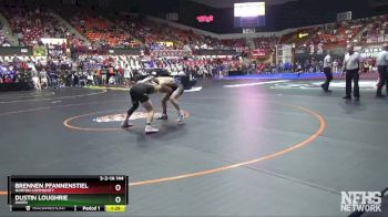 3-2-1A 144 Semifinal - Brennen Pfannenstiel, Norton Community vs Dustin Loughrie, Haven