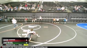 135 lbs Cons. Round 6 - Colten Jackman, Box Elder vs Zane Nelson, Skyridge High School
