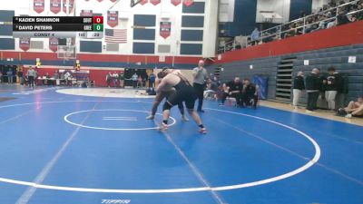 285 lbs Consy 4 - Kaden Shannon, Southmoreland vs David Peters, Greensburg Salem