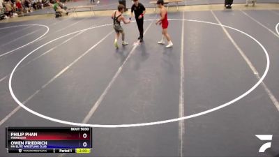 145 lbs Champ. Round 1 - Philip Phan, Minnesota vs Owen Friedrich, MN Elite Wrestling Club