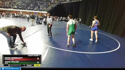 150 lbs Champ. Round 1 - Gavin Muller, Iowa vs Gavin Gerbracht, USA Mat Club