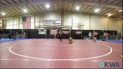 64-70 lbs Rr Rnd 1 - Melissavette Alba, Cowboy Wrestling Club vs Jolee Kait Bryant, Prime Wrestling