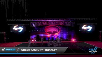 Cheer Factory - Royalty [2022 L4 Senior Open - D2 Day 2] 2022 American Cheer Power Southern Nationals DI/DII
