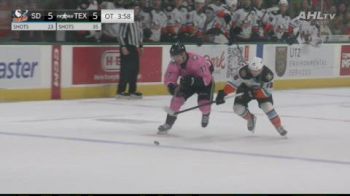 Kole Lind Scores From His Knees To Win The Game In OT For Texas Stars