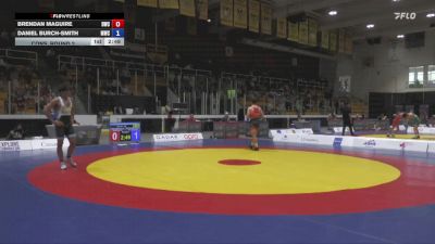 70kg Cons. Round 2 - Brendan Maguire, Dinos Wrestling Club vs Daniel Burch-Smith, Matmen Wrestling Club