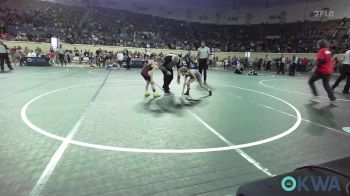 55 lbs Round Of 32 - Maddox Golden, Choctaw Ironman Youth Wrestling vs Konner Hood, Weatherford Youth Wrestling
