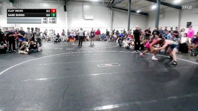 144 lbs Placement (4 Team) - Clay Hicks, MF Dynasty vs Gabe Burns, RWA Black