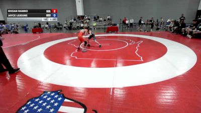 100 lbs Rhoan Rambo, Oklahoma Blue vs Jayce LeJeune, Ohio Scarlet