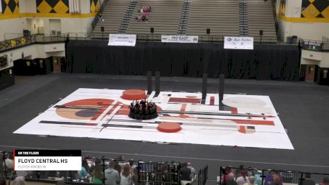 Floyd Central HS "Floyds Knobs IN" at 2025 WGI Guard Mideast Power Regional