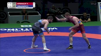 86 kg Semifinal - Vasyl Mykhailov, UKR vs Osman Nurmagomedov, AZE