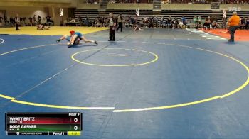 150 lbs Finals (8 Team) - Bode Gasner, K-M vs Wyatt Britz, Foley