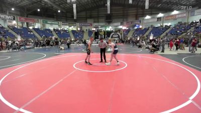 116 lbs Consi Of 16 #2 - Ezekiel Bloom, Mountain Warriors vs Jaxon Ayres, Midwest Destroyers