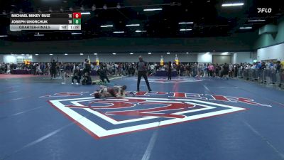 126 lbs Quarterfinal - Michael Mikey Ruiz, TX vs Joseph Uhorchuk, TN