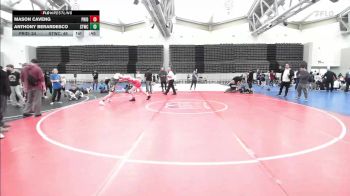 211 lbs 5th Place - Mason Caveng, Pride MS vs Anthony Berardesco, Shore Thing Wave