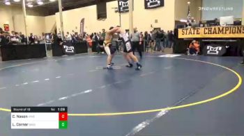 252 lbs Prelims - Caleb Nason, Athens vs Logan Corner, Saegertown