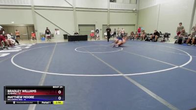 138 lbs Semis & 3rd Wb (16 Team) - Bradley Williams, Alabama vs Matthew Moore, Oklahoma Red