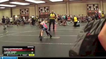 56 lbs Semis & 1st Wrestleback (8 Team) - Carter Hardy, ACES Wrestling vs Evan Lichtenwalner, The Hunt