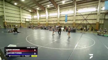 67 lbs Cons. Round 3 - Logan Noonan, MD vs Thatcher Purser, UT
