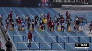 Youth Girls' 100m Hurdles Championship, Semi-Finals 5 - Age 11