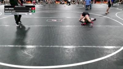 92 lbs Round 3 - Levi Segal, Grappling House vs Maisyn Lott, Bison Takedown Club