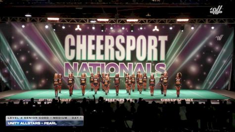 Unity Allstars - Pearl [2026 L4 Senior Coed - Medium Day 1] 2026 CHEERSPORT National All Star Cheerleading Championship