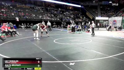 155 Class 2 lbs Quarterfinal - Kalyn Brumley, Lebanon vs Lily Morales, Parkway Central