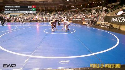 120 lbs Consi Of 4 - Parker Madison, Summit Wrestling Academy vs Leon Melton II, The St James Academy