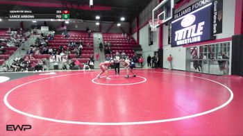 190 lbs 5th Place Match - Quentin Bell, SKIATOOK vs Lance Arbona, PONCA CITY