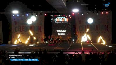 Legendary Athletics - Icons [2025 L2.2 Youth - PREP - D2 - Small Day 2] 2025 The Varsity All Star CELEBRATION