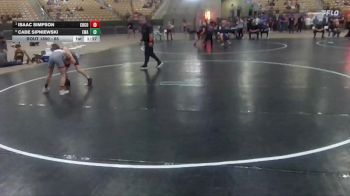 85 lbs 3rd Place Match - Isaac Simpson, Big Red Wrestling Club vs Cade Sipniewski, Elite Wrestling Academy