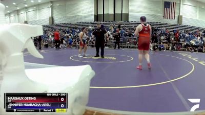 200 lbs Round 1 - Margaux Osting, OH vs Jennifer Huaracha-Arellanos, OH