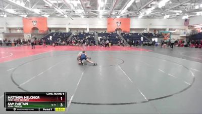 165 lbs Cons. Round 6 - Matthew Melchior, Penn State Behrend vs Sam Partain, John Carroll