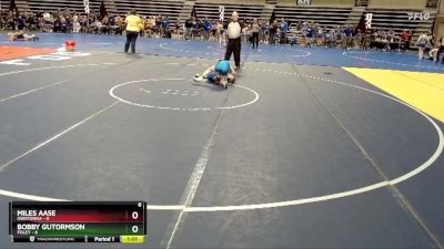 95 lbs Semis (4 Team) - Bobby Gutormson, Foley vs Miles Aase, Owatonna