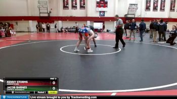 285 lbs Quarterfinal - Jacob Barnes, Linfield University vs Kenny Storms, Unatattched