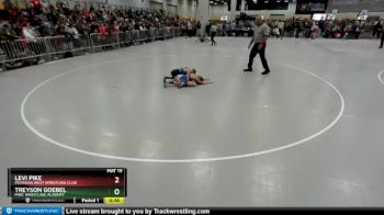 70 lbs Champ. Round 1 - Treyson Goebel, MWC Wrestling Academy vs Levi Pike, Michigan West Wrestling Club