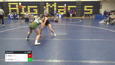 118 lbs Consy 6 - Saige Olver, Honsdale vs Hailey Turner, Riverbend-VA