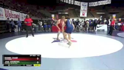 125 lbs Semifinal - Daniel Chaid, California vs Jake Andrews, Central Valley RTC