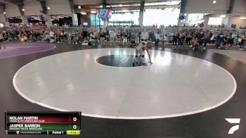 85 lbs Semifinal - Nolan Martin, Texas Elite Wrestling Club vs Jasper Barron, Dragon Youth Wrestling