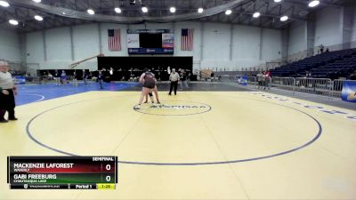 235 lbs Semifinal - Mackenzie Laforest, Waverly vs Gabi Freeburg, Chautauqua Lake