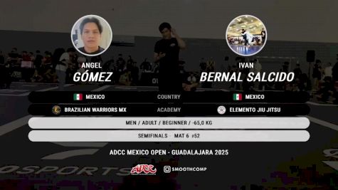 Angel Gómez vs Ivan Bernal Salcido 2025 ADCC Guadalajara Open