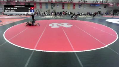 160 B Cons. Round 4 - Lillian Baynes, Quincy vs Sophia Sosa, Quincy