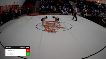 8U - 50 lbs Round 1 - Myers Miller, Ligonier Valley vs Jayce Vokes, Derry