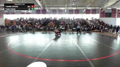 144 lbs Round Of 16 - Daniel Woods, Wellesley vs Sam Logan, Arlington