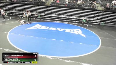 123 lbs 1st Place Match - Wyatt Christensen, Syracuse High School vs Weston Smith, Westlake Wrestling Club