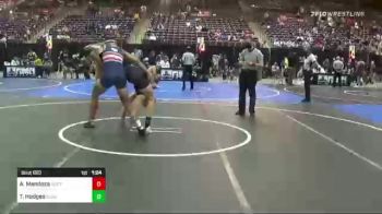 170 lbs Round Of 16 - Airamis Mendoza, North Coast Grapplers vs Tyler Hodges, Clovis