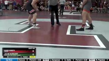 285 lbs Round 3 - Gage Marty, Solon vs Jacob Burgart, New Hampton/Turkey Valley