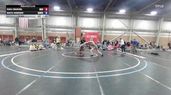75 kg Rr Rnd 2 - Kaili Manuel, Michigan Wrestling Academy - GHSE vs Maya Krieger, Misfits Kit Kats - GHSE